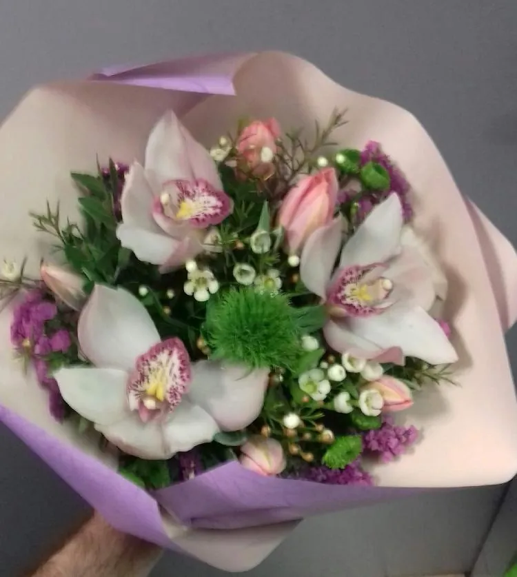 Šopek: Orhideja in tulipani, Cvetličarna Rosa Vita